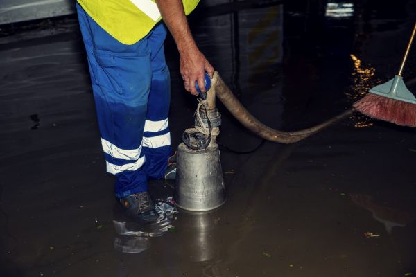 Basement Water Removal in Ooltewah
