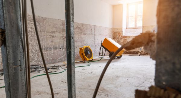 Basement Water Damage Repair in Ooltewah