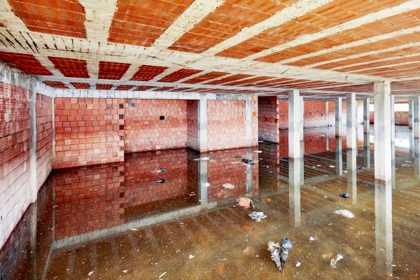 Basement Water Cleanup in Ooltewah