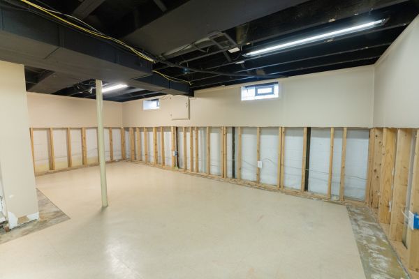 Basement Flood Restoration in Ooltewah