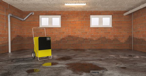 Basement Water Remediation in Ooltewah