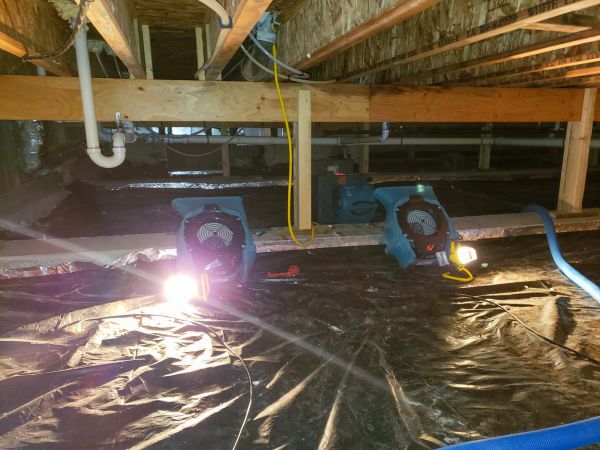 Crawlspace Water Removal in Ooltewah