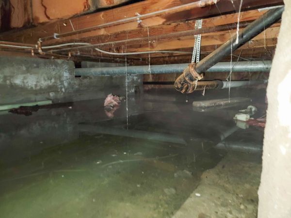 Crawlspace Water Restoration in Ooltewah